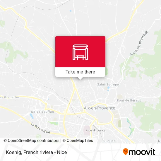Mapa Koenig