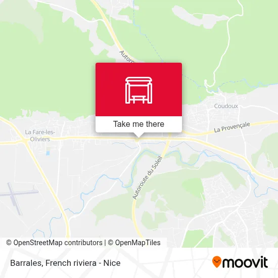 Barrales map