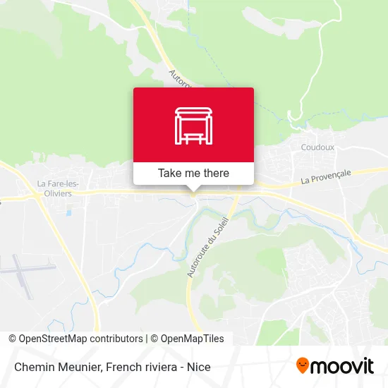 Mapa Chemin Meunier