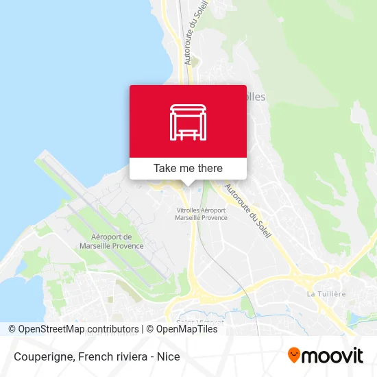 Couperigne map