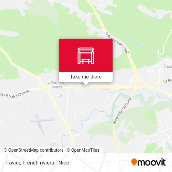 Mapa Favier