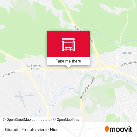 Giraude map