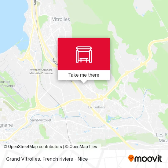Grand Vitrolles map