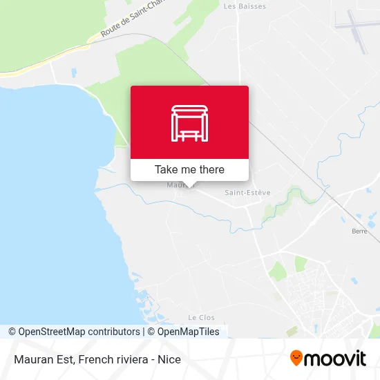 Mauran Est map