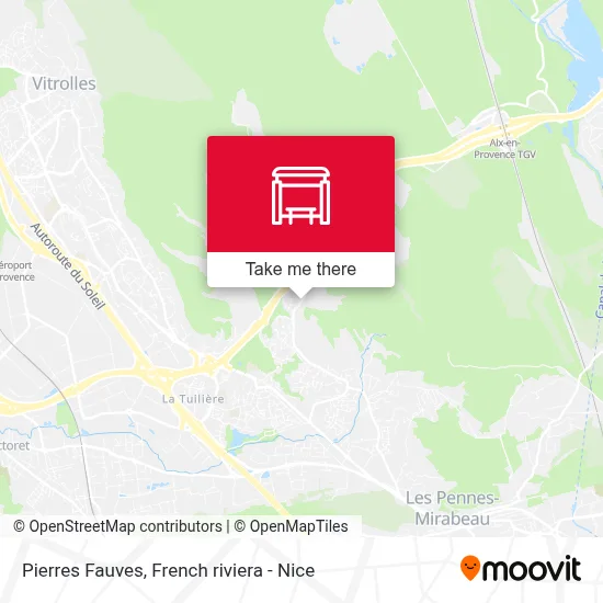 Pierres Fauves map