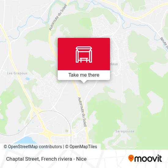 Mapa Rue Chaptal