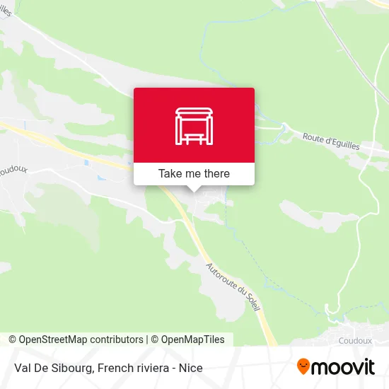 Val De Sibourg map