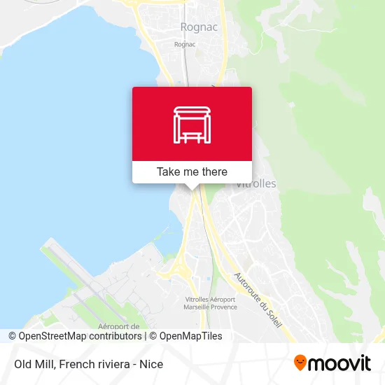 Vieux Moulin map