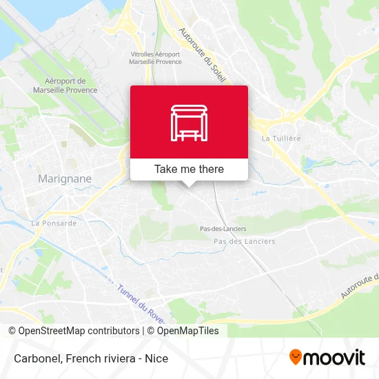 Carbonel map