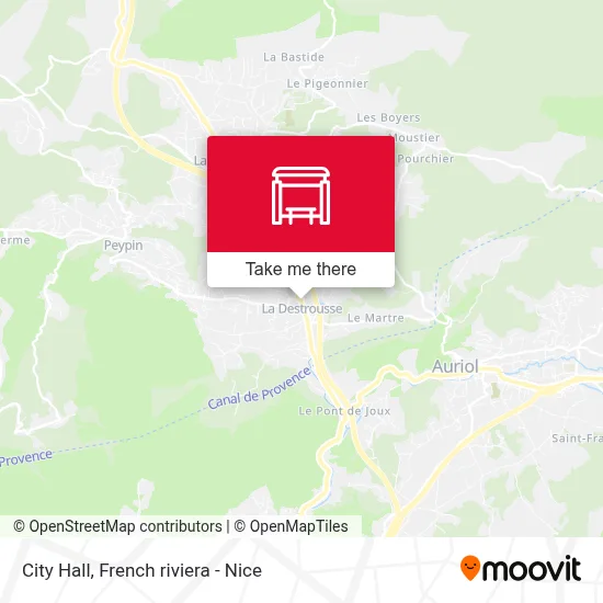 Mairie map