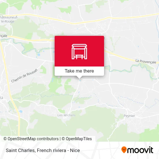 Saint Charles map