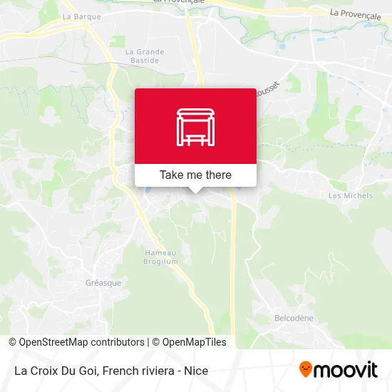 La Croix Du Goi map
