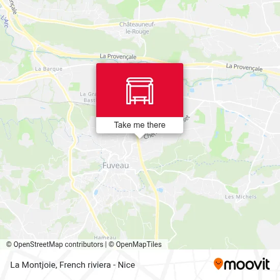 La Montjoie map