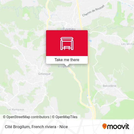 Cité Brogilum map