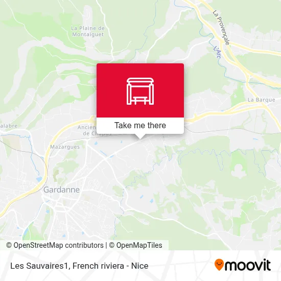 Les Sauvaires1 map