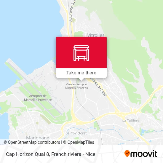 Mapa Cap Horizon Quai 8