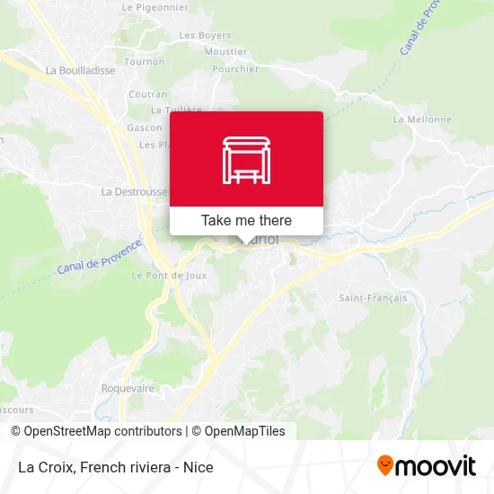 Mapa La Croix