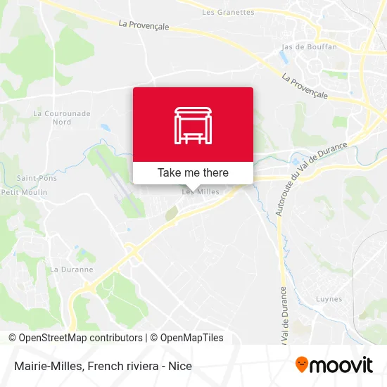 Mairie-Milles map