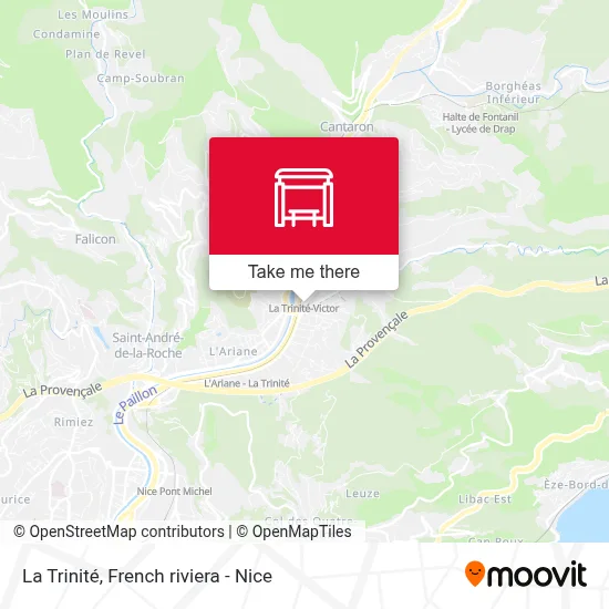 La Trinité map