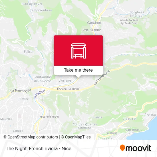 La Nuit map