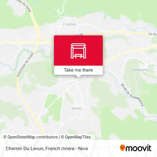 Chemin Du Levun map