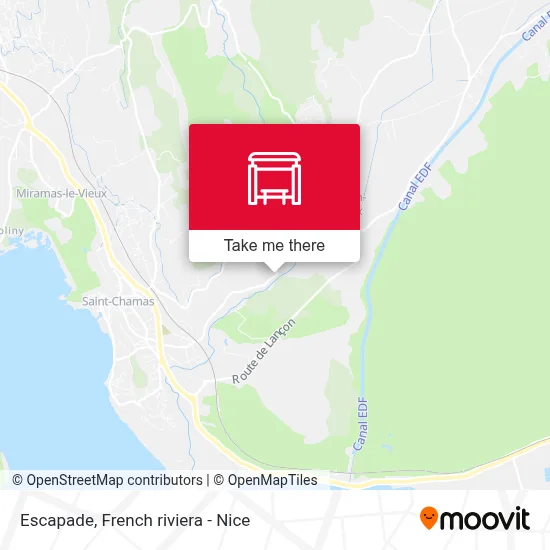 Escapade map