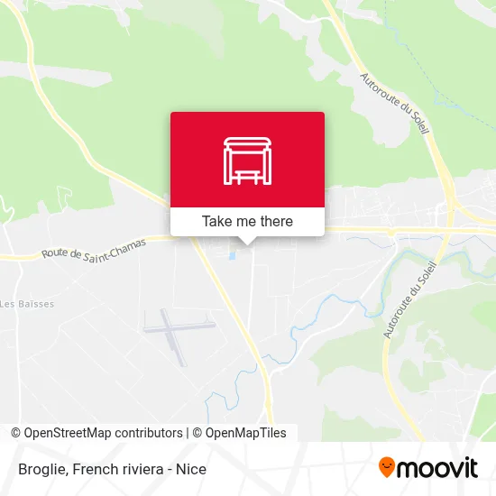 Mapa Broglie