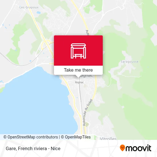 Mapa Gare
