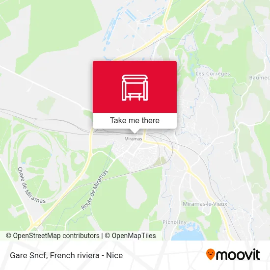 Gare Sncf map