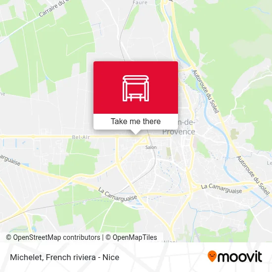 Mapa Michelet