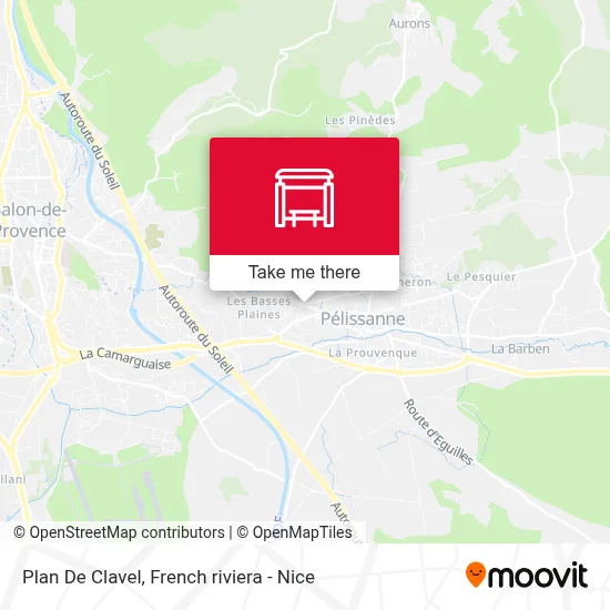 Plan De Clavel map