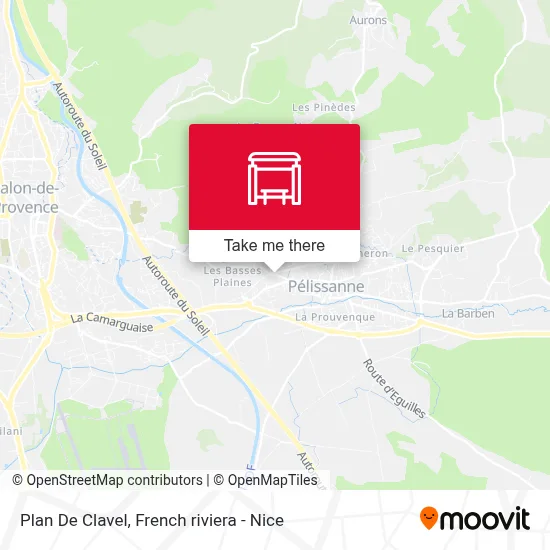 Plan De Clavel map