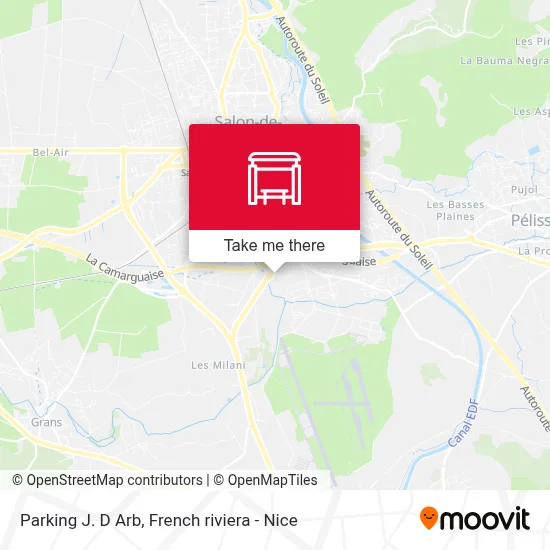 Parking J. D Arb map