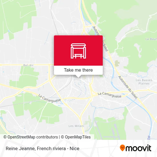 Reine Jeanne map
