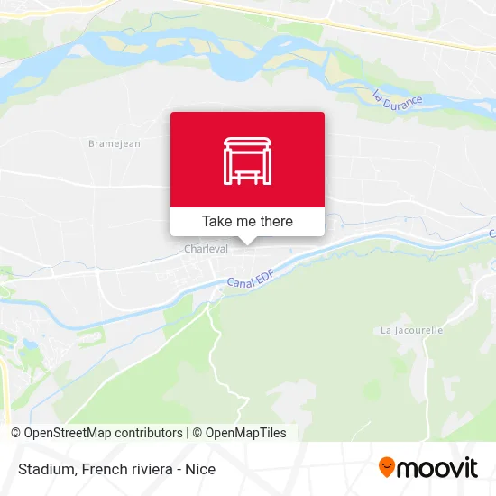 Mapa Stade