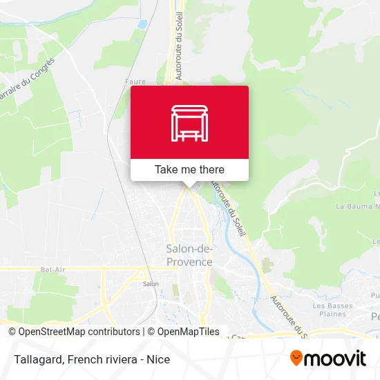 Tallagard map