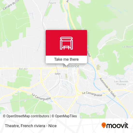 Theatre map