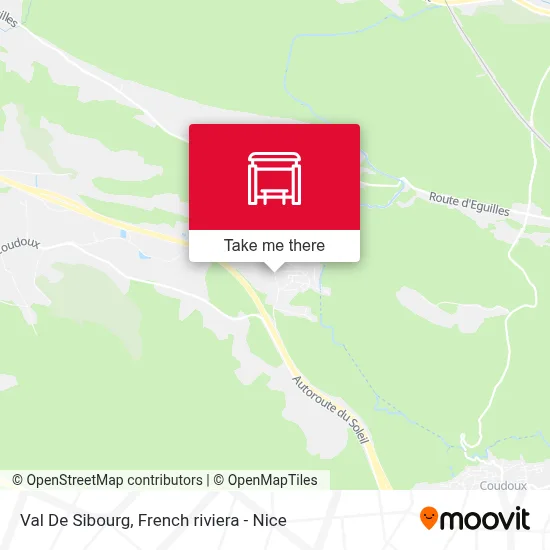 Val De Sibourg map