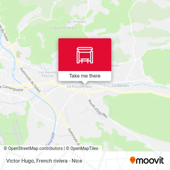 Mapa Victor Hugo