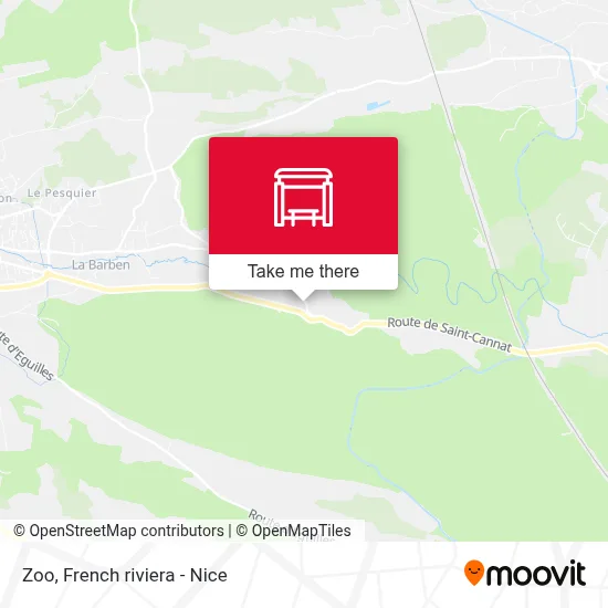 Mapa Zoo