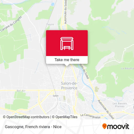 Gascogne map