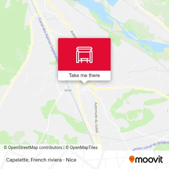 Mapa Capelette