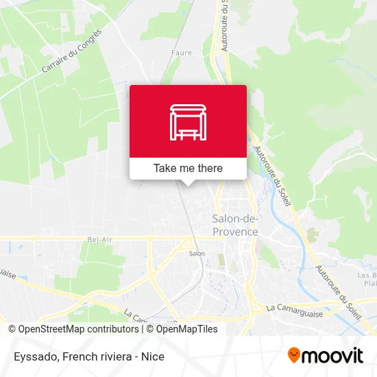 Eyssado map