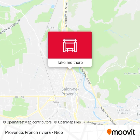 Provence map