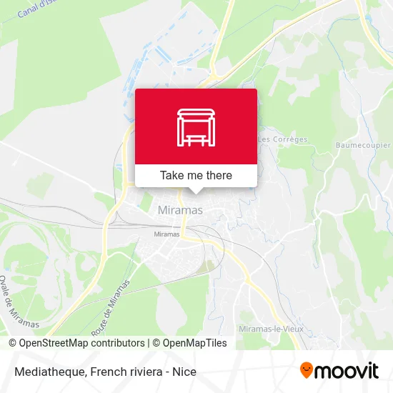 Mediatheque map