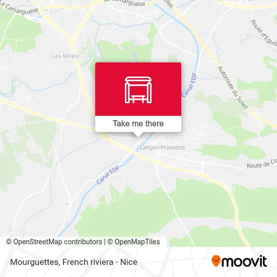 Mourguettes map