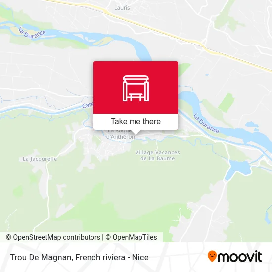 Mapa Trou De Magnan