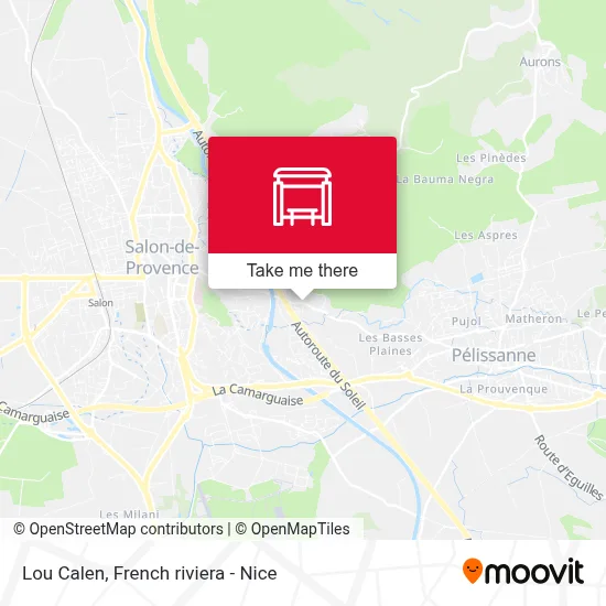 Mapa Lou Calen