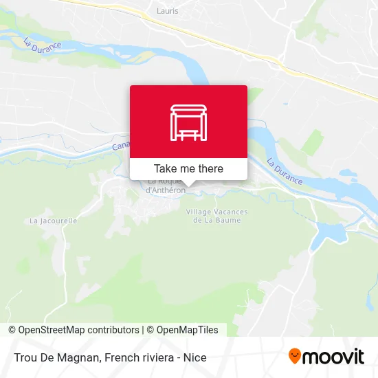 Mapa Trou De Magnan