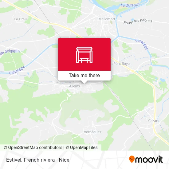 Estivel map